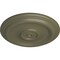 Ekena Millwork Traditional Ceiling Medallion (Fits Canopies up to 2 3/4"), Hand-Painted Spartan Stone, 12"OD x 1"P CM12TRSSF - alternate 4